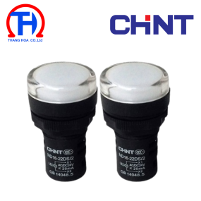 Đèn báo màu trắng ND16-22D/2 220V WHT CHINT