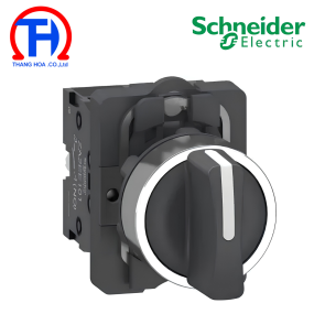 Công tắc xoay 2 vị trí - tự giữa, tay nắm ngắn XA2AD21 Schneider  - XA2 Series