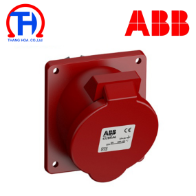 Phích cắm âm dạng nghiêng ABB 432BRA6 32A 3P+N+E 346-415V IP44