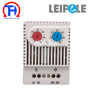 Bộ ổn nhiệt (Thermostat) 0~60°C (NO+NC)  IP20