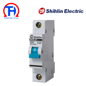 MCB SHIHLIN 1P 25A 6kA ( BHA-B3-1P)