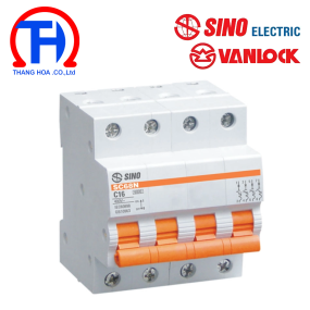 Cầu dao tự động 4P - 25A - 6kA Sino SC68N/C4025