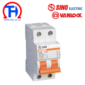 Cầu dao tự động 2P - 40A - 6kA Sino SC68N/C2040