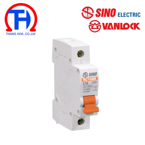 Cầu dao tự động 1P - 32A - 6kA Sino SC108N/C1032