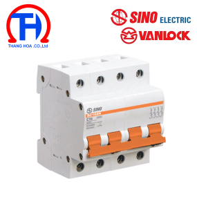 Cầu dao tự động 4P - 10A - 10kA Sino SC108N/C4010