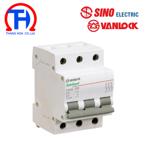 Cầu dao tự động  3P - 20A - 4.5kA Sino PS45N/C3020
