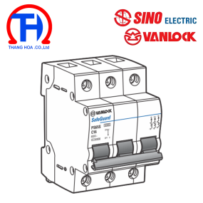 Cầu dao tự động 3P - 63A - 6kA Sino PS65S/C3063