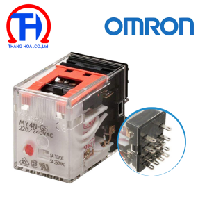 Relay trung gian MY4N-GS AC220/240 Omron