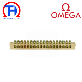 Cầu nối dây OMEGA, đồng trần 18 cực  lỗ Ø 5.2mm
