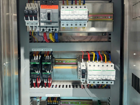 TỦ DB-CONTROL MOTOR KHUẤY BỒN & BƠM BỒN