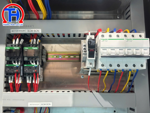 TỦ DB-CONTROL MOTOR KHUẤY BỒN & BƠM BỒN